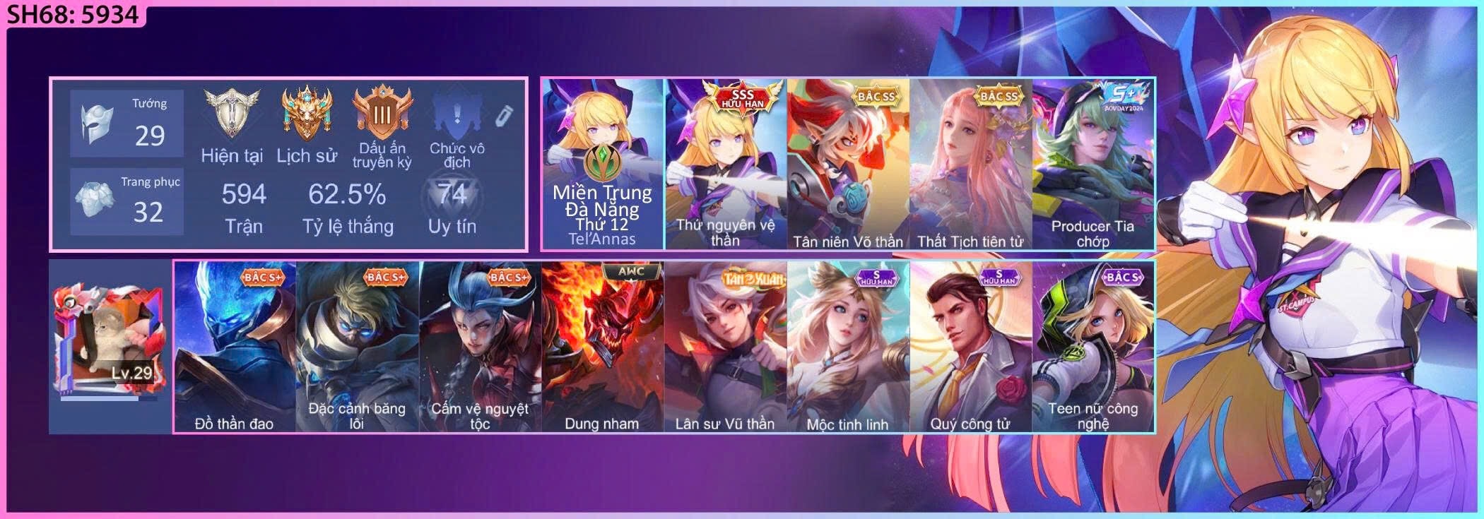 TEL THỨ NGUYÊN 600K