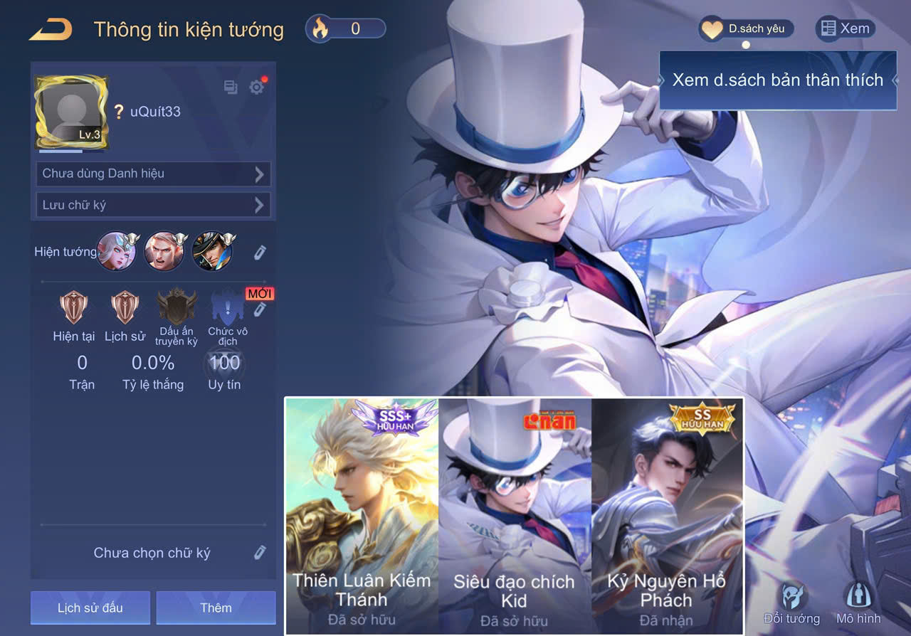 KID KẸP MU 3S