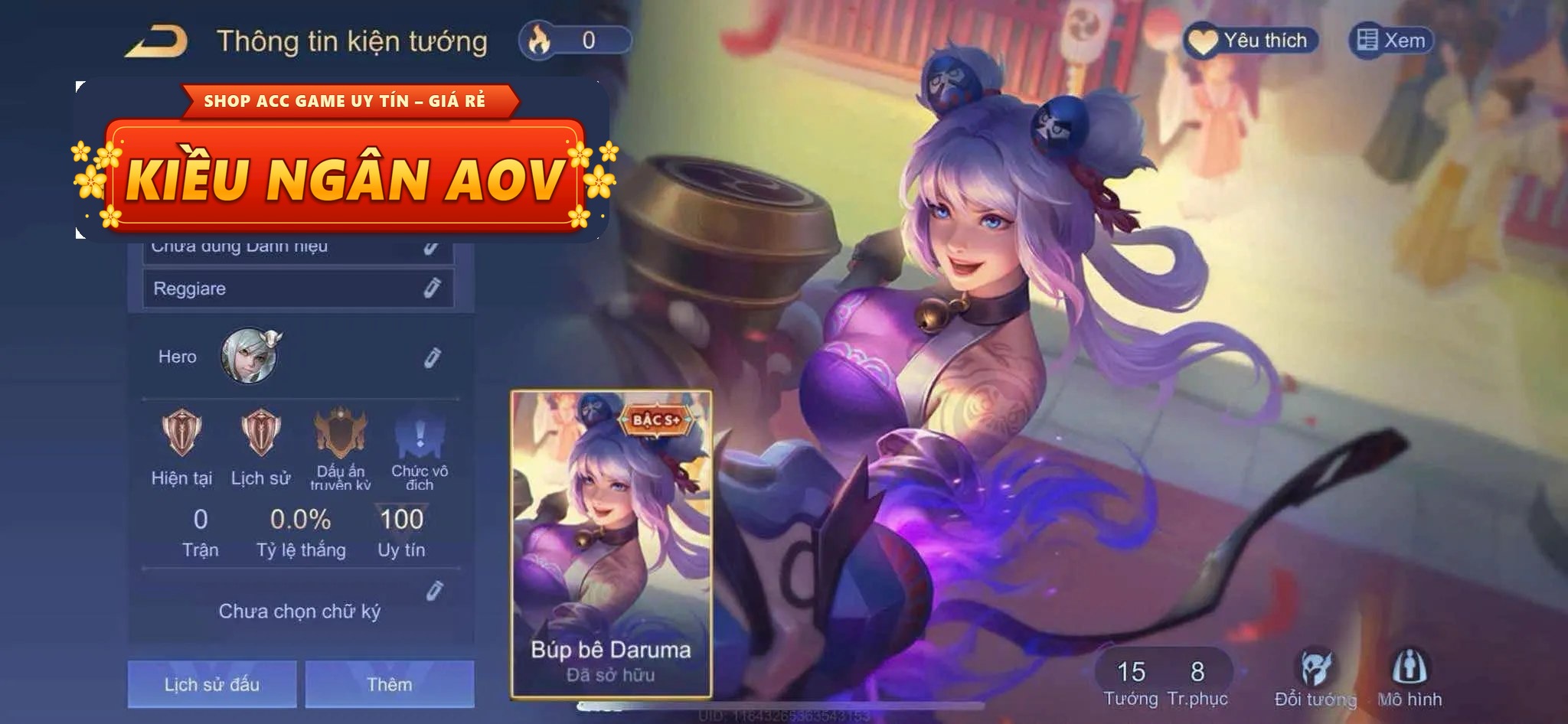 qi búp bê daruma