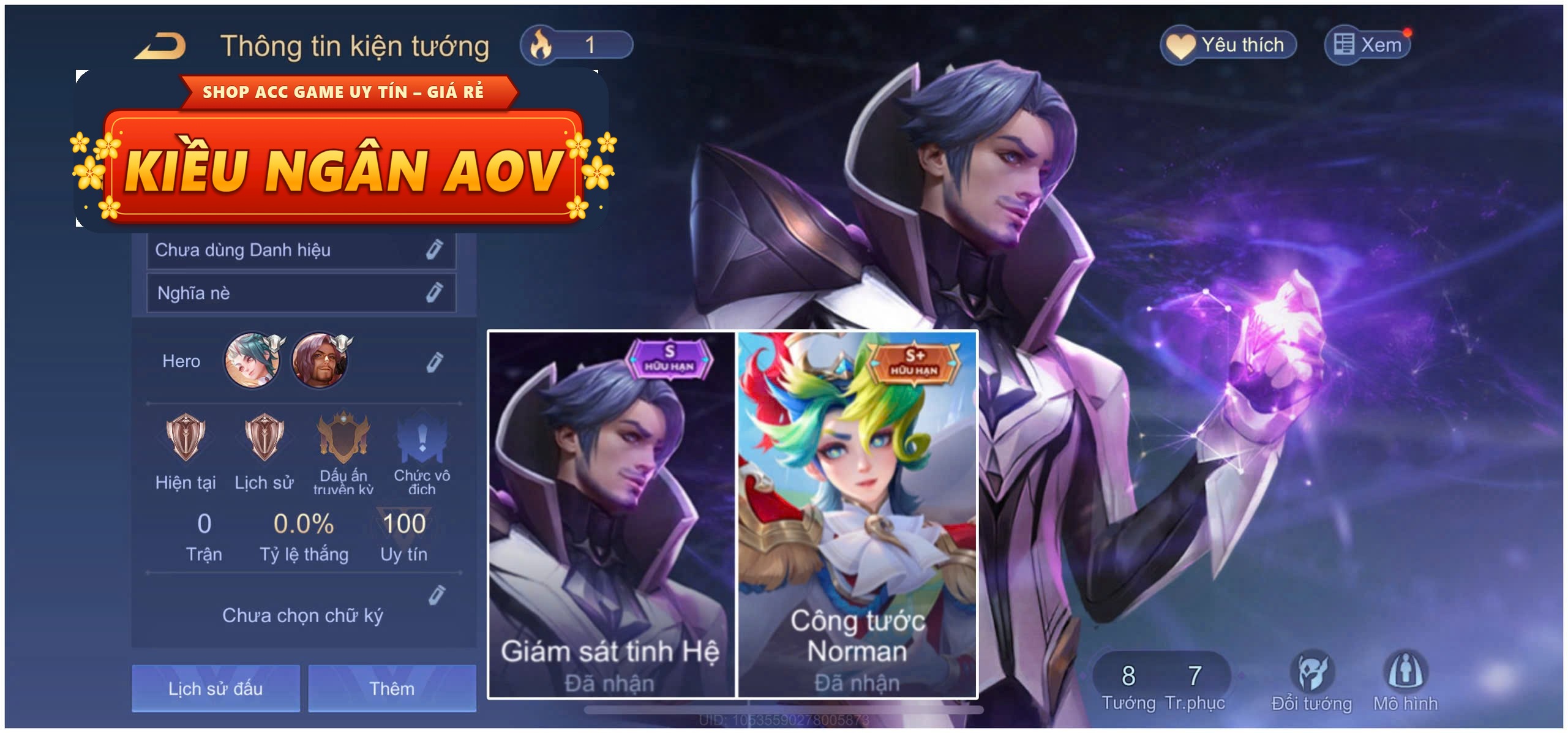 yan công tước norman	,florentino giám sát tinh hệ