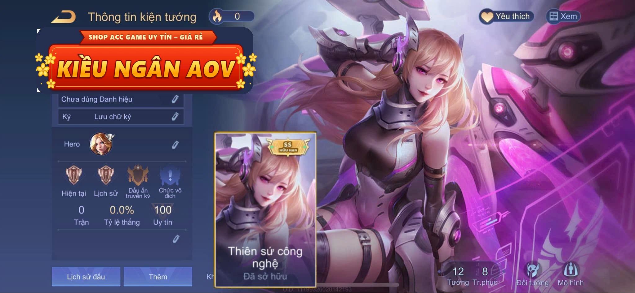 lauriel thiên sứ công nghệ