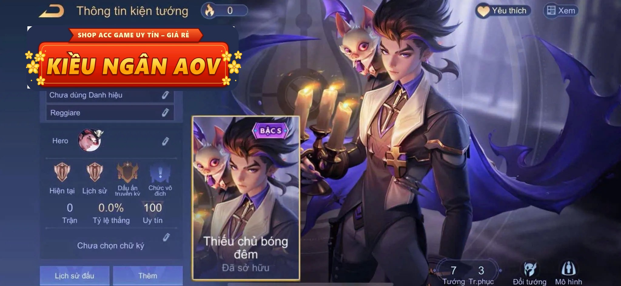 kanie thiếu chủ bóng đêm