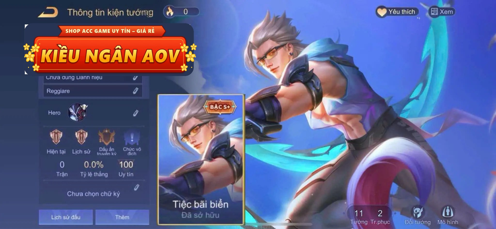 nakroth tiệc bãi biển
