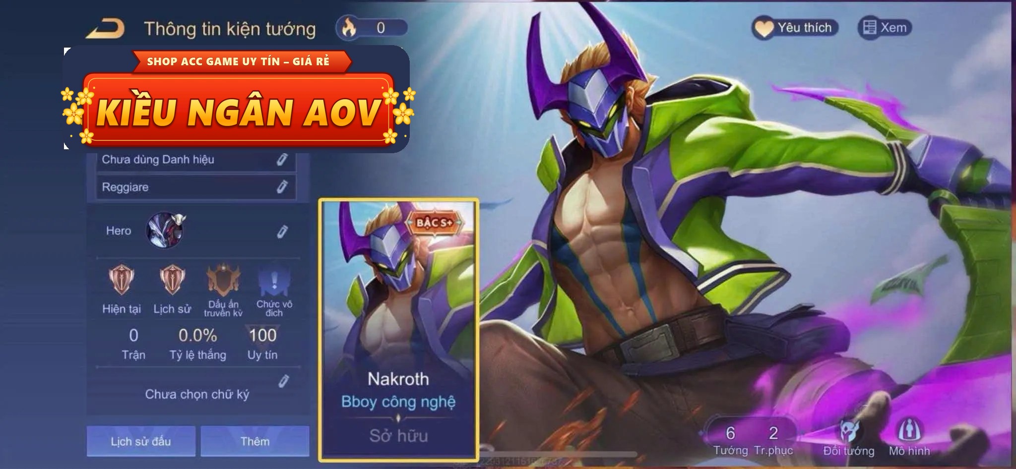 Nakroth BBoy công nghệ