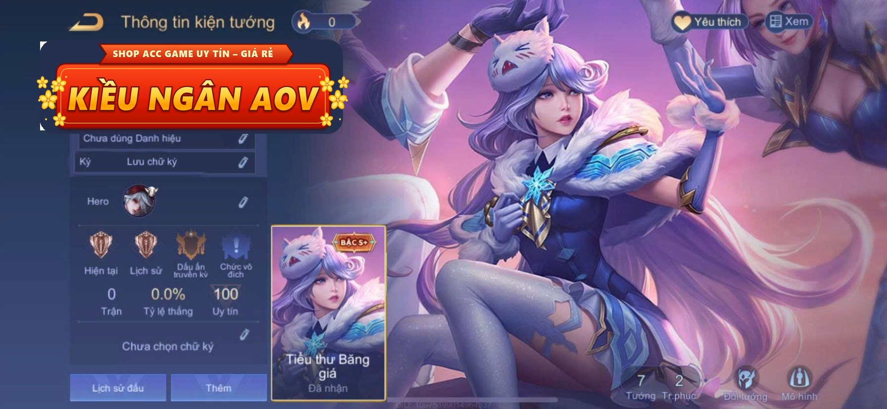 Sinestrea Tiểu Thư Băng Giá