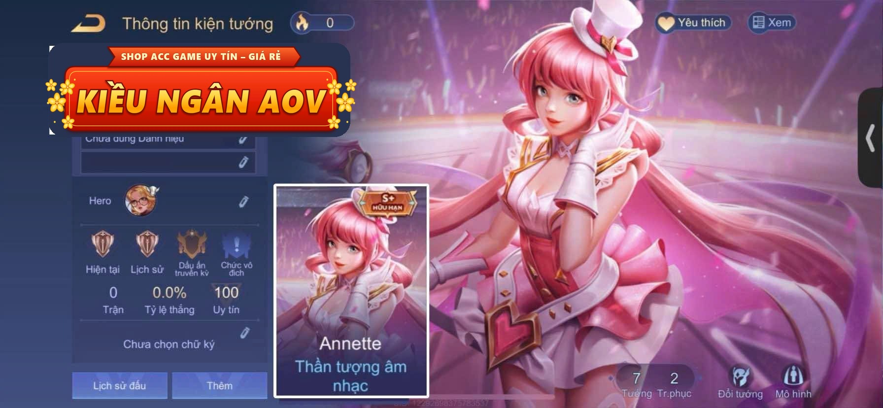 anette thần tượng âm nhạc