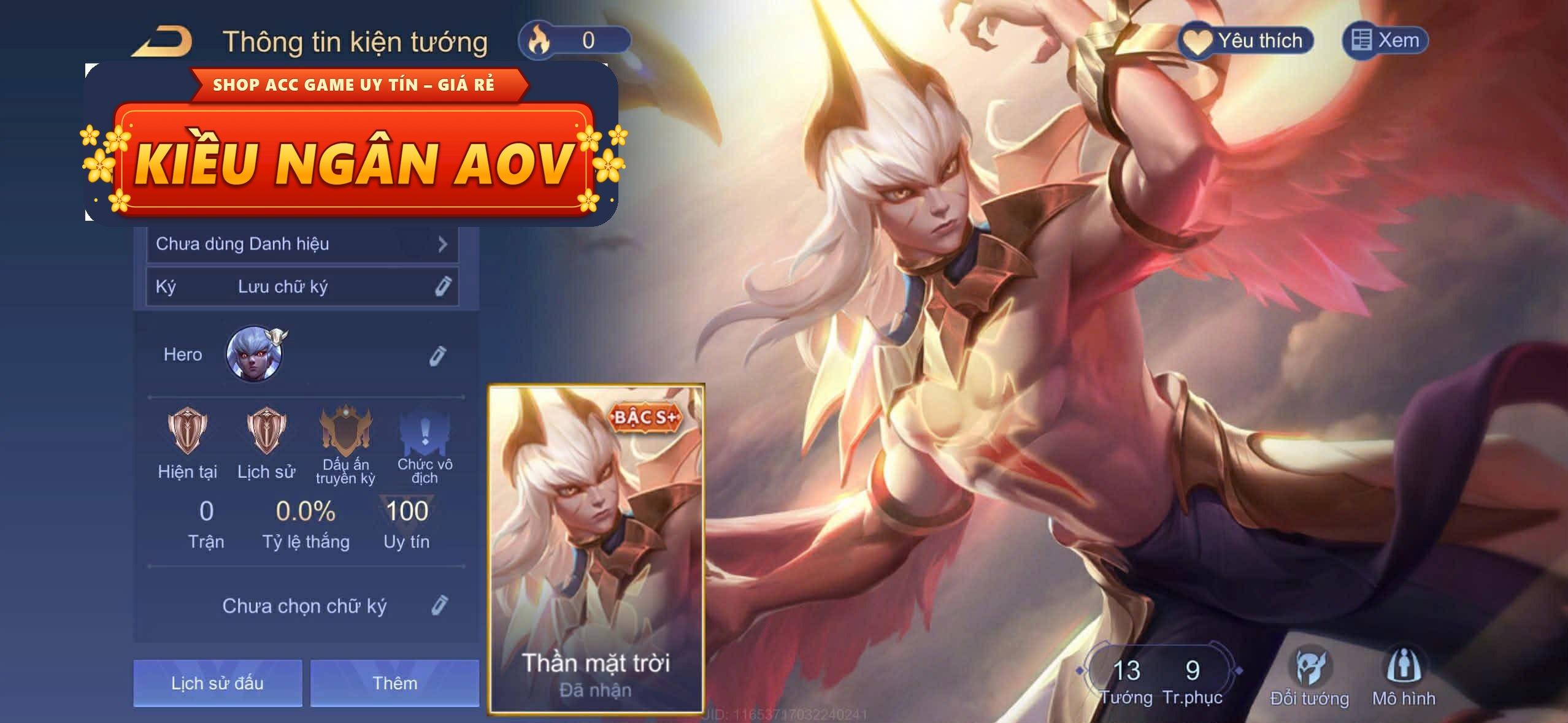 zata thần mặt trời