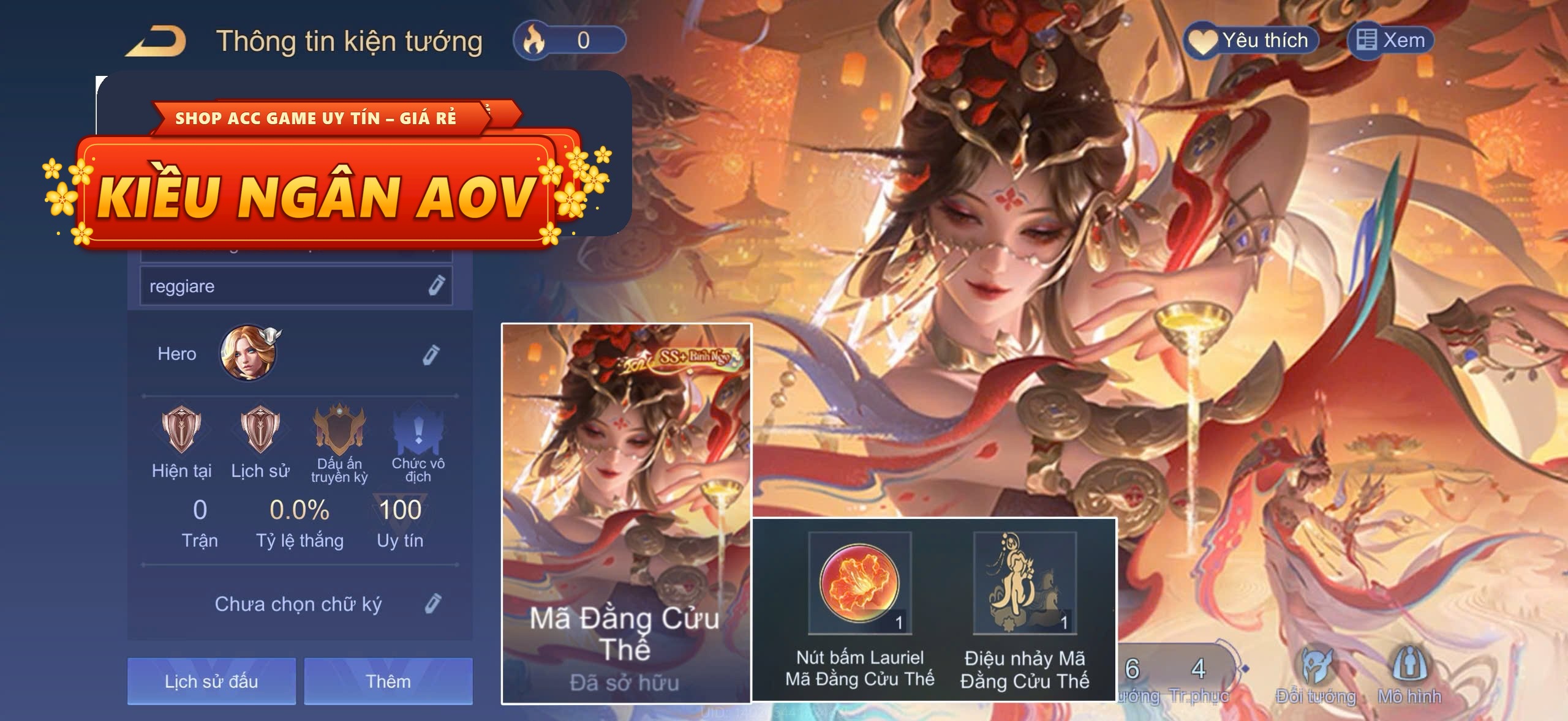 lauriel mã đằng cửu thế