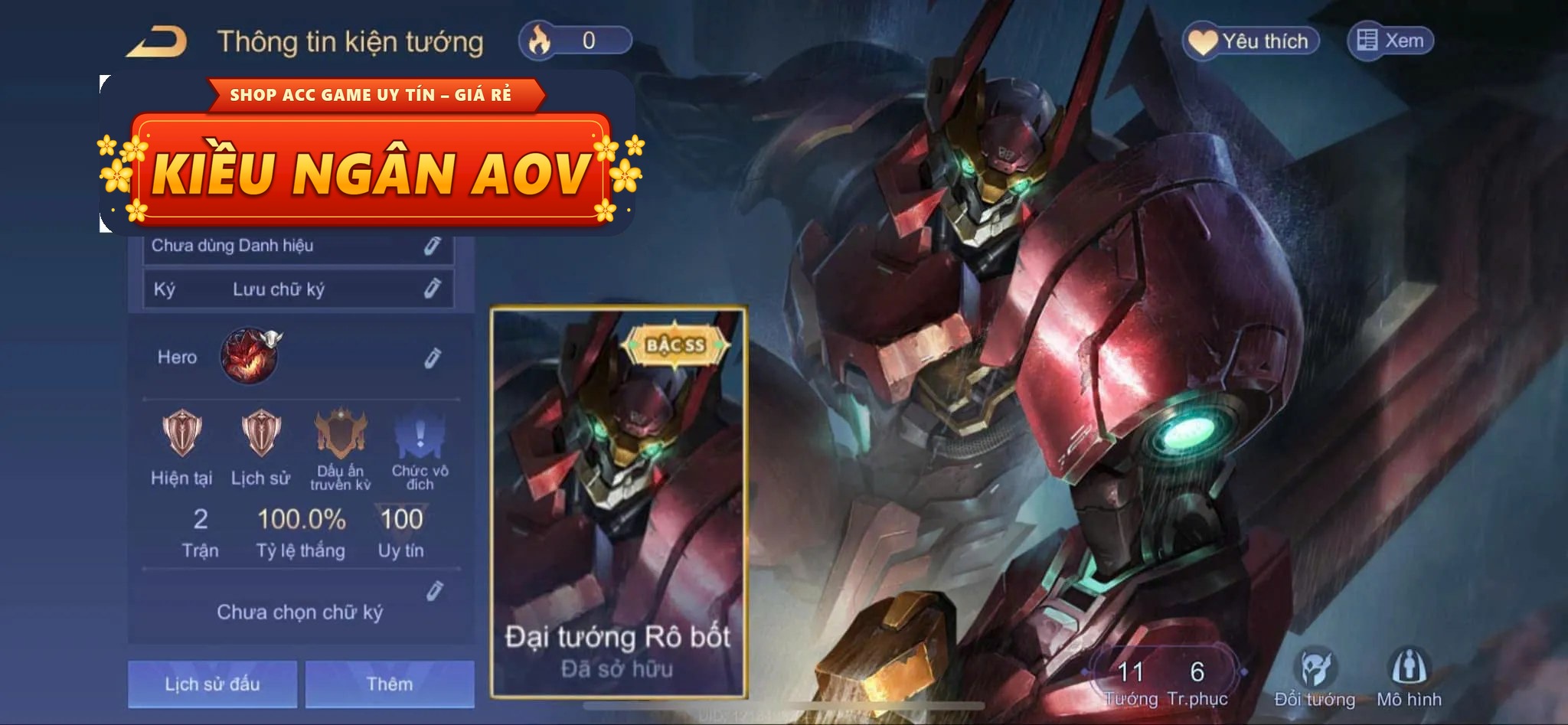 Maloch Đại tướng robot