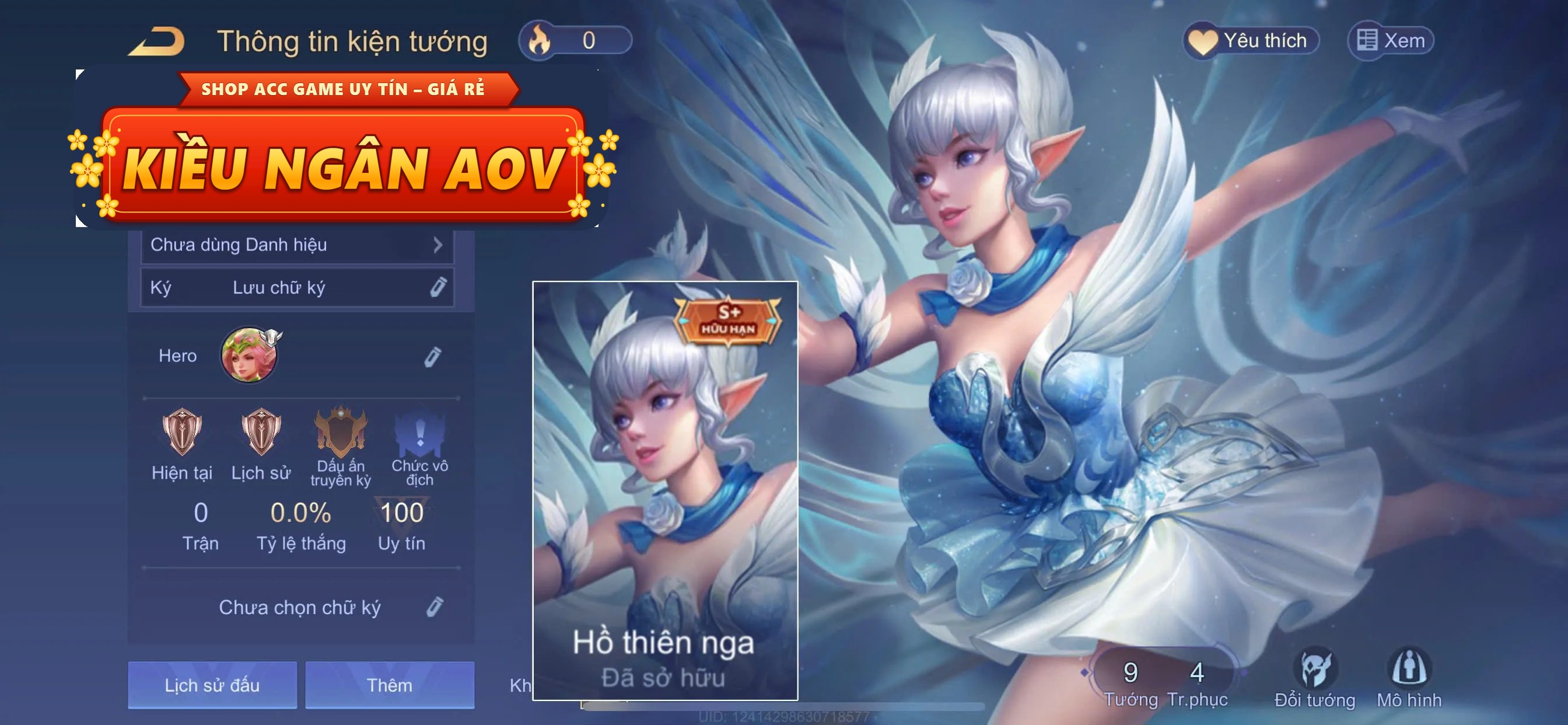 Krixi hồ thiên nga